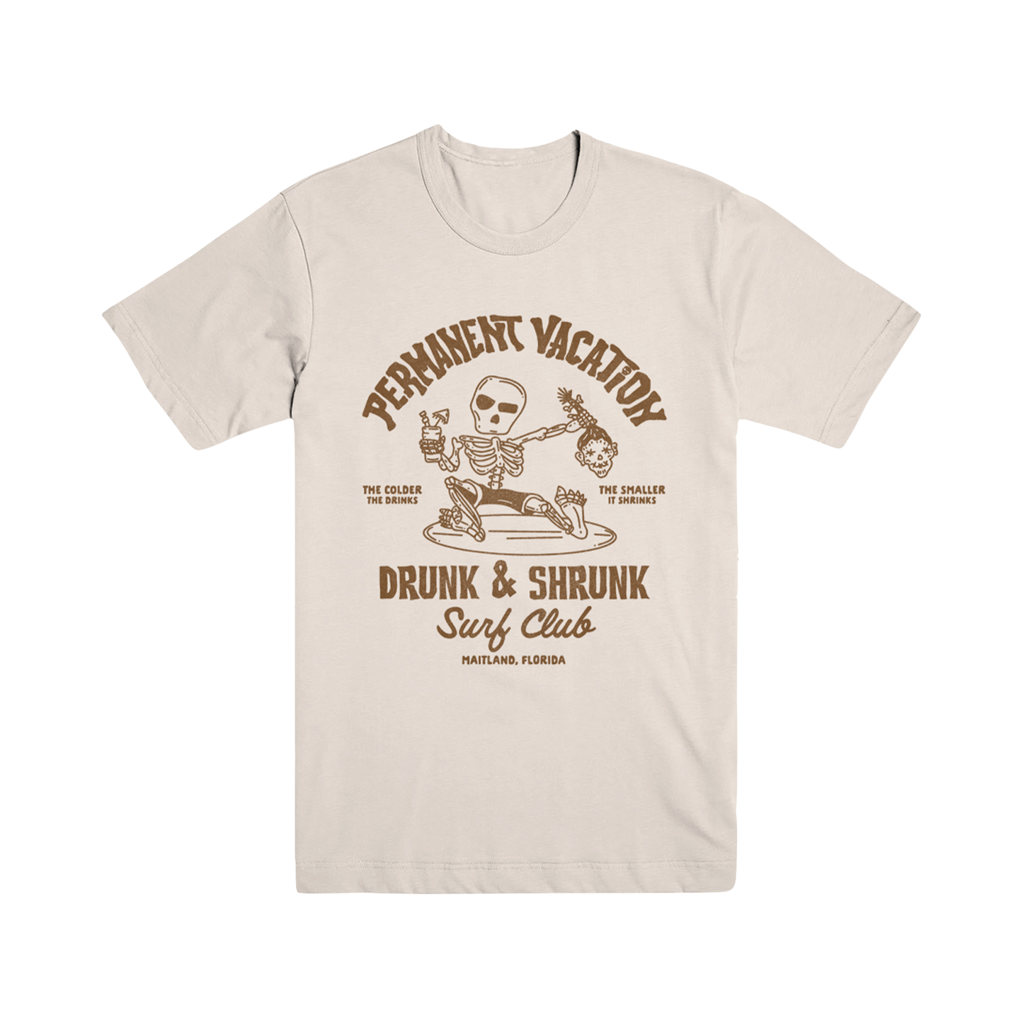 Drunk & Shrunk Tee (Cream)